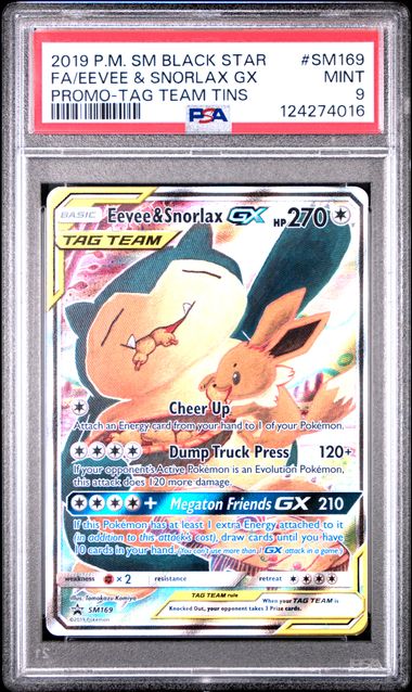 Eevee & Snorlax GX